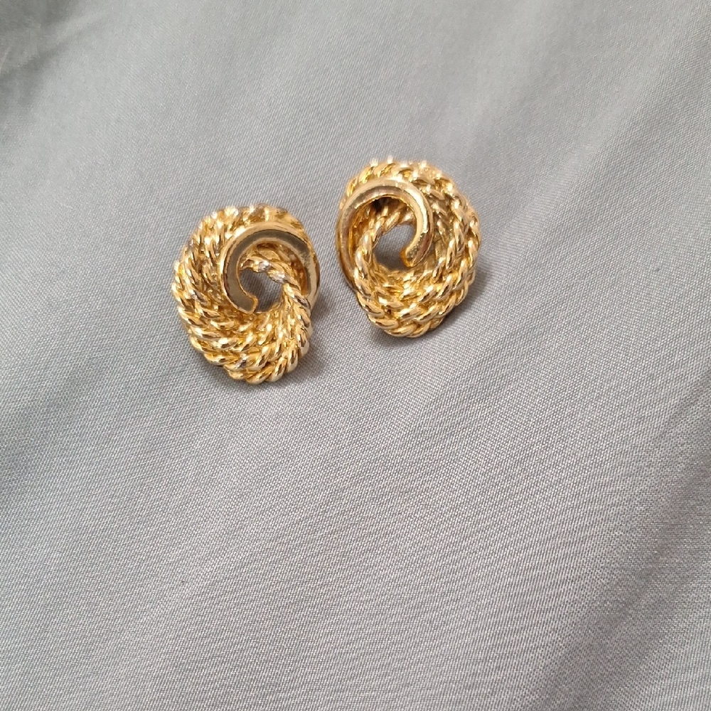 Gold Tone Earrings